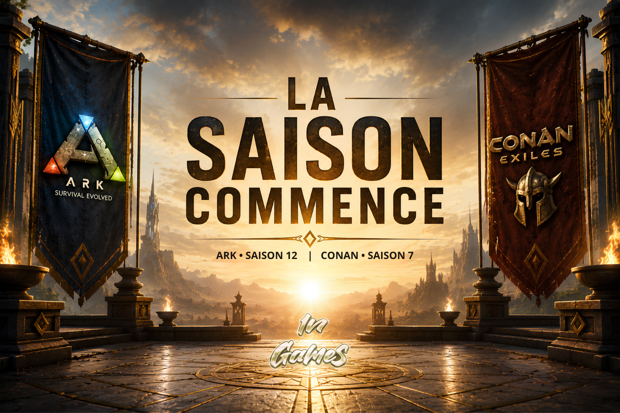 La Saison 12 ARK & la Saison 7 Conan sont lancées !